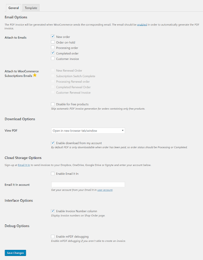 woocommerce wordpress eklentisi ve uzantıları ücretsiz indir-WooCommerce PDF Faturaları