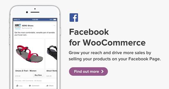 WooCommerce wordpress eklentisi ve uzantıları ücretsiz indir-WooCommerce için Facebook