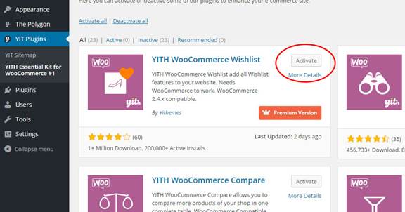 woocommerce wordpress eklentisi ve uzantıları ücretsiz indir-YITH Essential Kit for WooCommerce #1