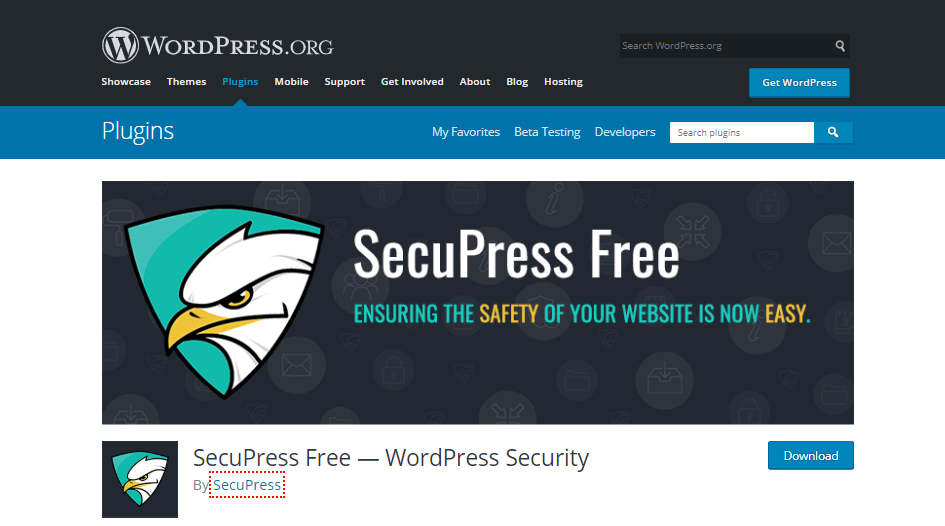 Die besten kostenlosen Sicherheits-Plugins für WordPress-SecuPress