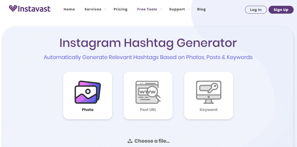 Instavast Hashtag Generator:-Narzędzia do generowania hashtagów na Instagram