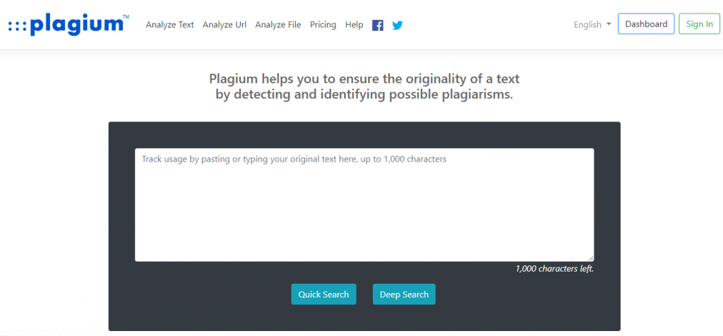 PLAGIUM-Las mejores herramientas gratuitas de verificación de plagio en línea