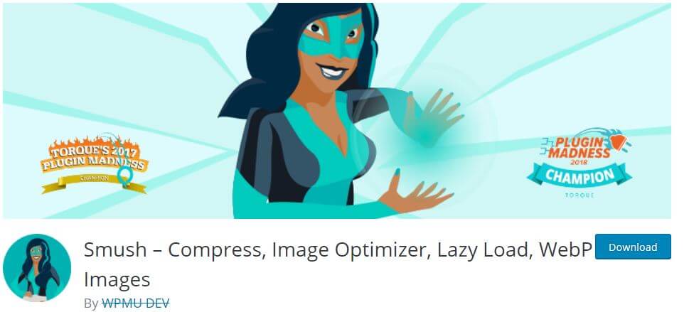 Smush – Komprimieren, Bildoptimierer, Lazy Load, WebP-Bilder