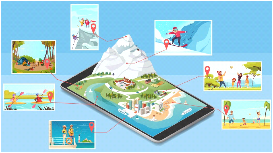 Uso de etiquetas geográficas Instagram