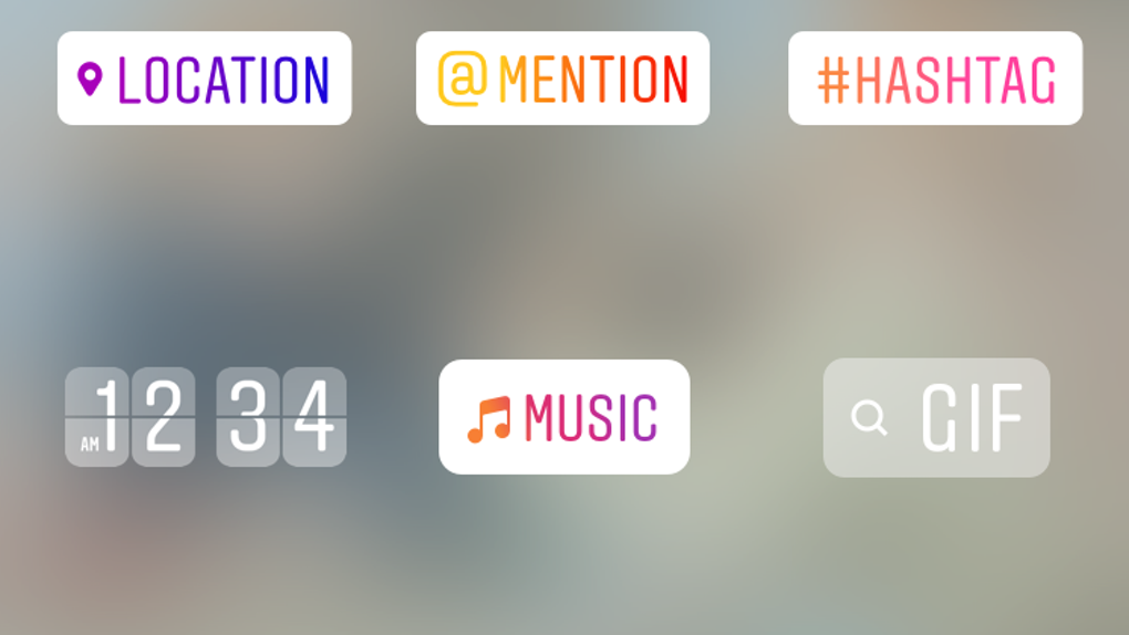 Tipos de Stickers de Instagram-Hashtag Stickers