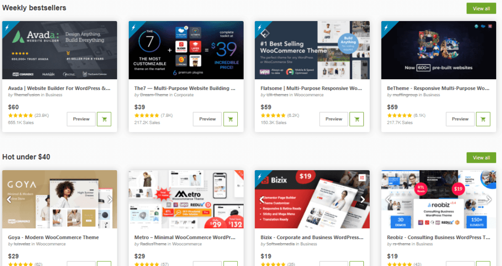 premium wordpress tema siteleri