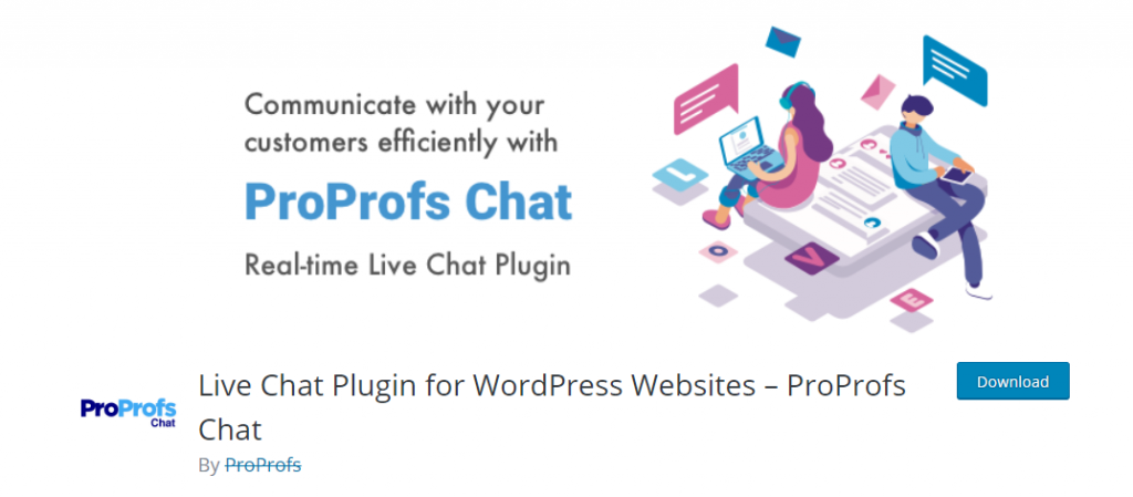 Top, les meilleurs plugins de commerce électronique WordPress gratuits et puissants pour le chat en direct Sales-ProProfs