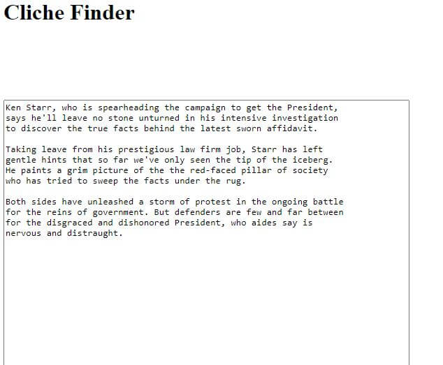 Cliche Finder - Cele mai bune instrumente online gratuite de verificare a citirii conținutului SEO