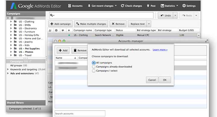 Лучшие функции в редакторе Google Adwords