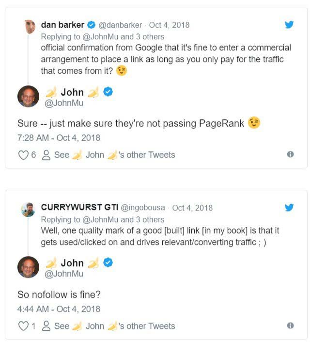 John-Mueller de Google défend sa déclaration de création de liens