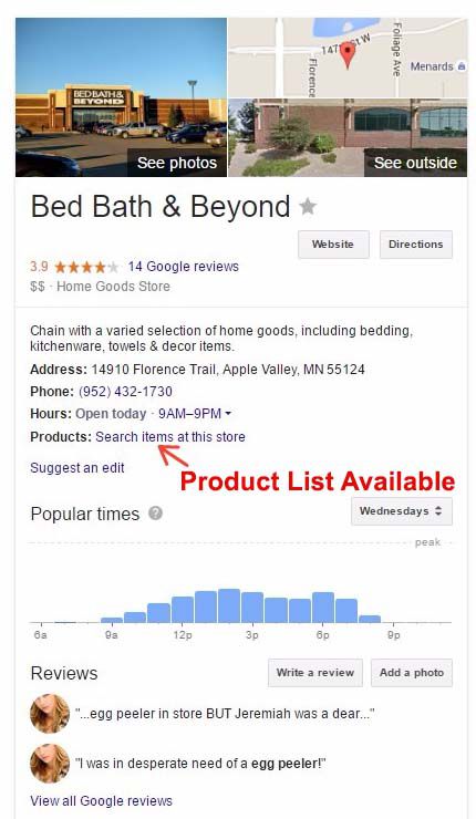 Produsele de vânzare enumerate în Google Knowledge Graph îi ajută pe cumpărătorii de dispozitive mobile să facă o achiziție