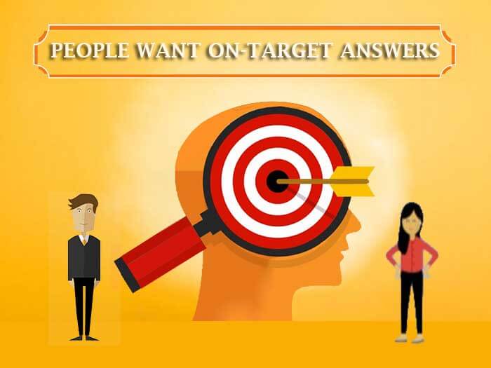 Люди хотят получить точные ответы от HillWeb Marketing