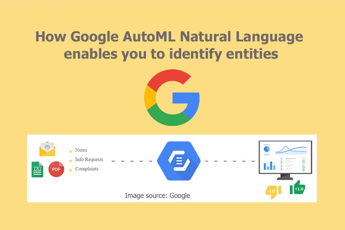 Как Google AutoML позволяет находить сущности