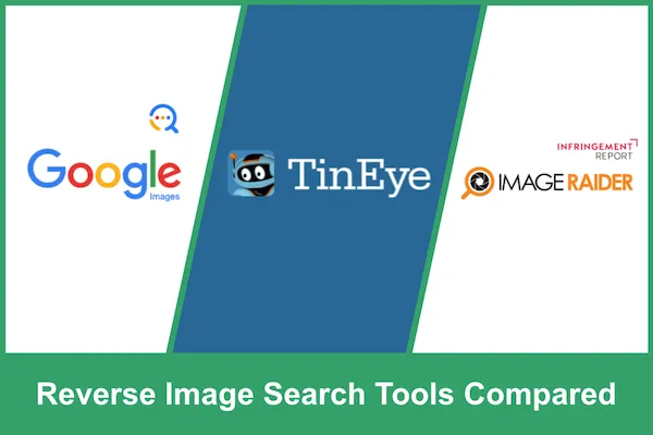 مقارنة بين TinEye و Google VS ImageRaider أدوات البحث عن الصور العكسية