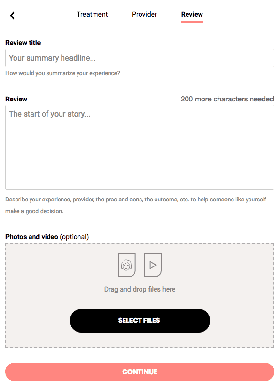 รีวิวตัวเอง