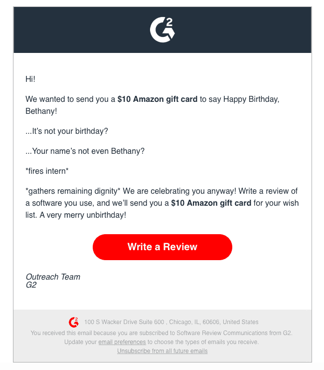 примеры кампаний капельной рассылки