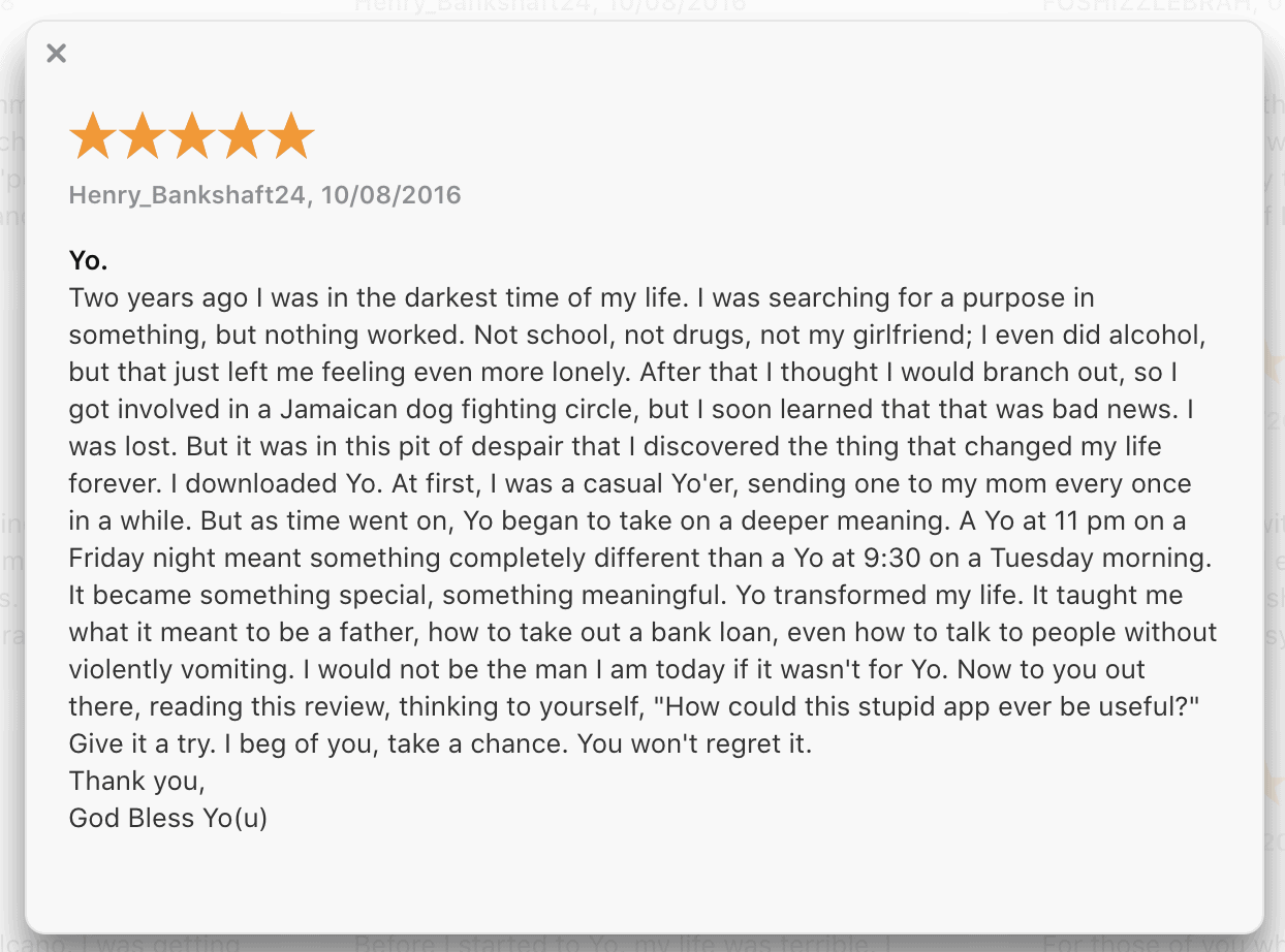 tu reseña divertida