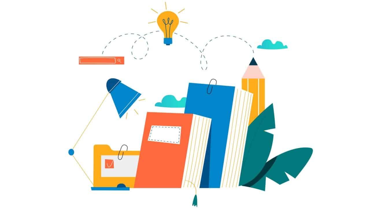 стопка книг для образования как ценный ресурс для бизнеса в сфере здравоохранения