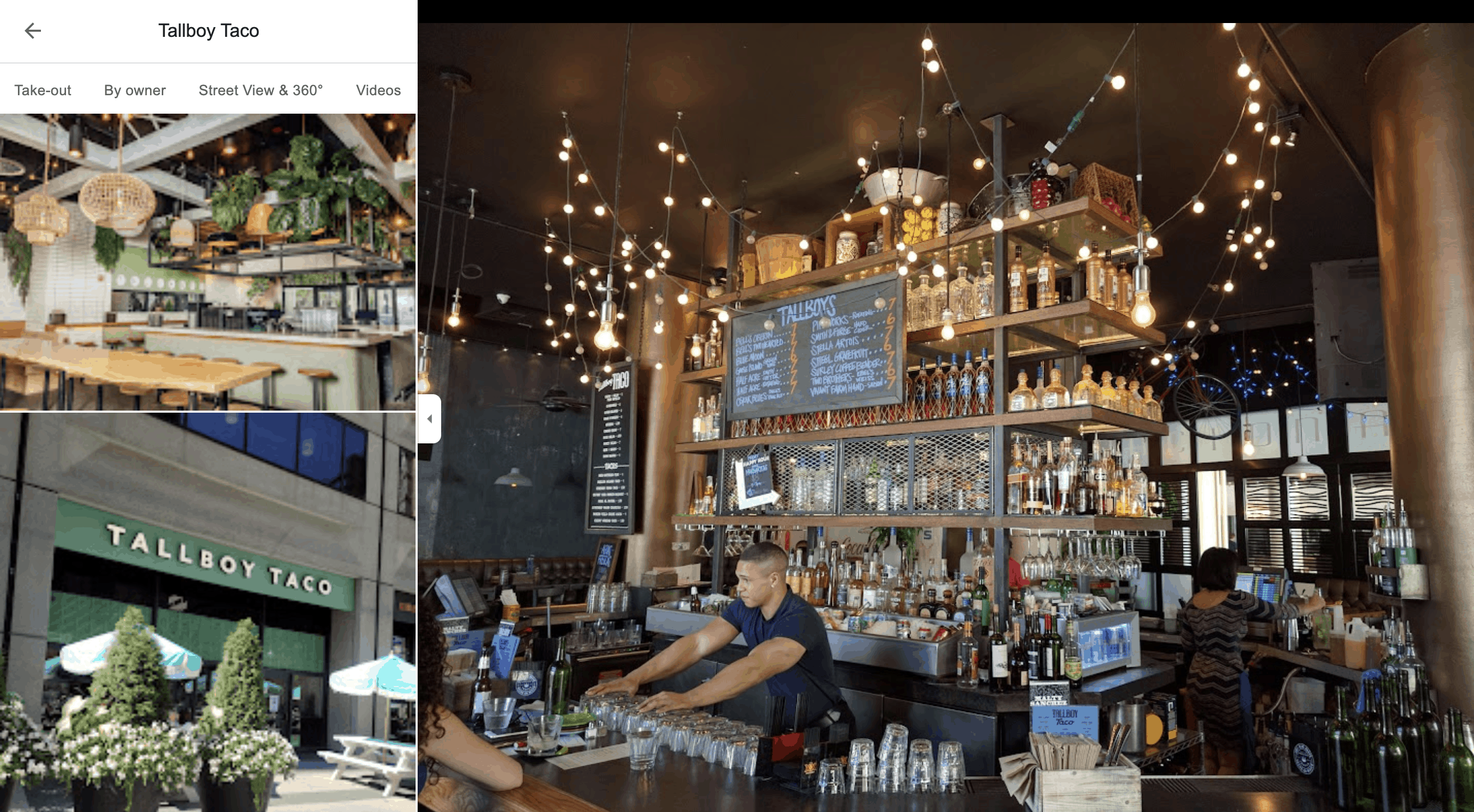 google business fotografii exterior și interior