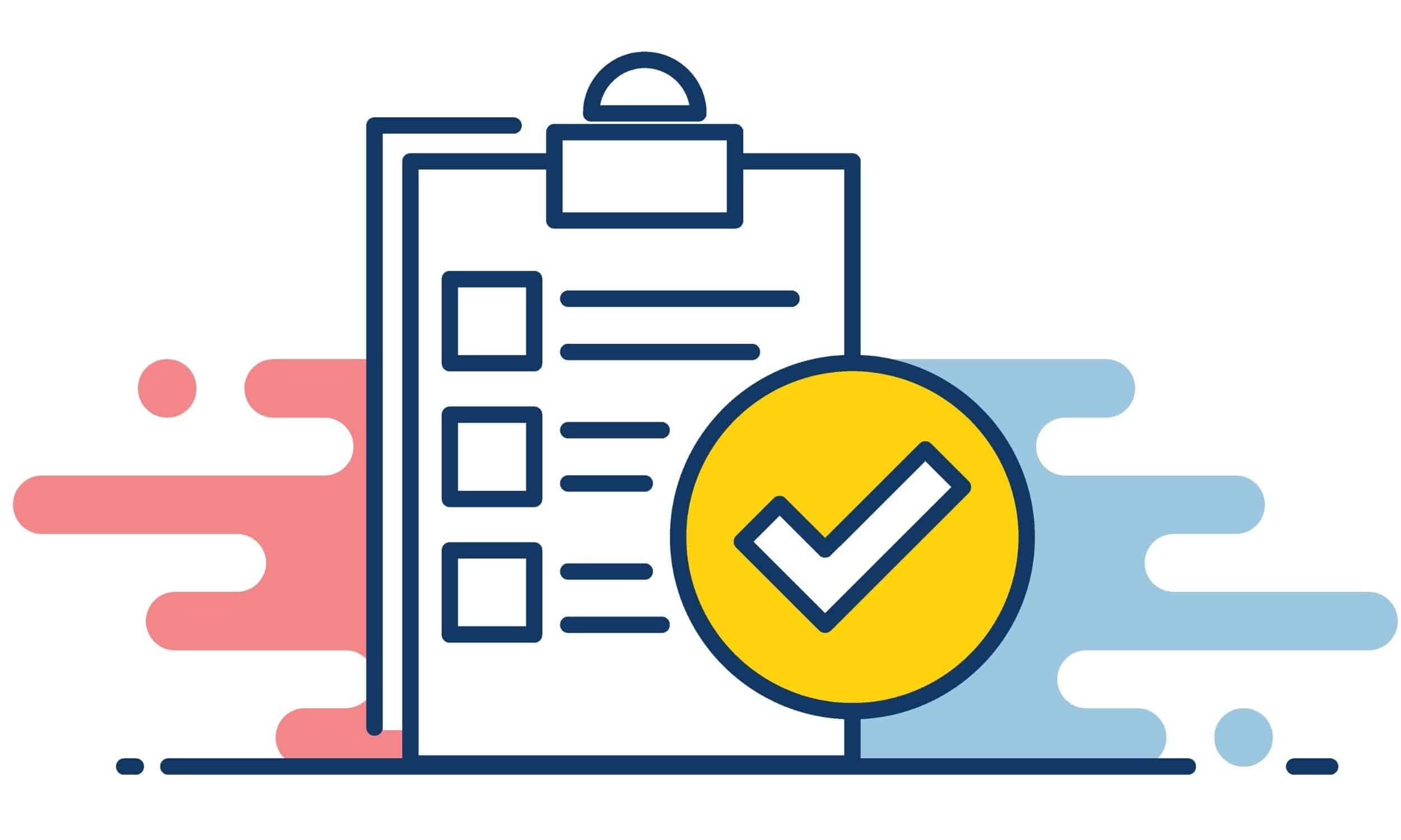 uma imagem de documentos oficiais semelhantes às diretrizes do Yelp