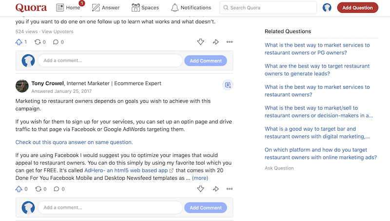 strategii de achizitie de clienti quora