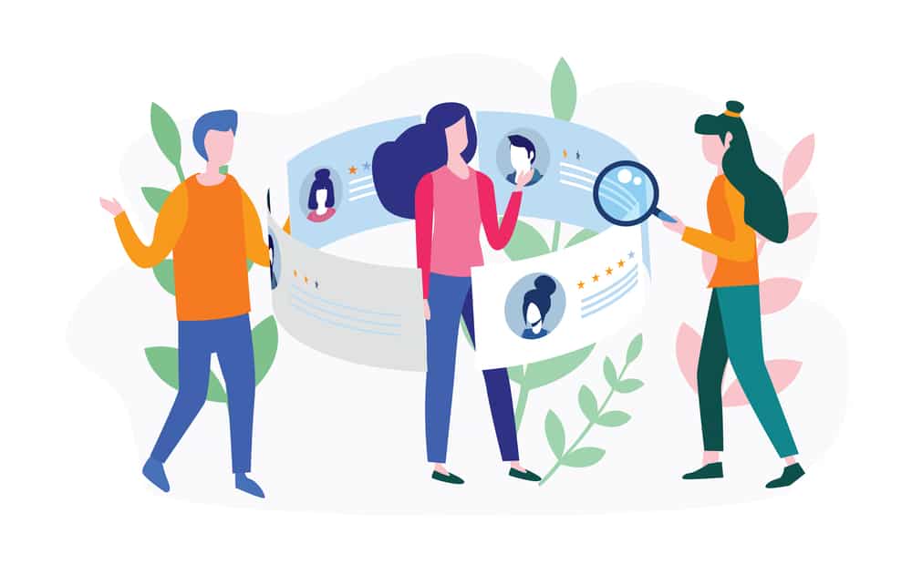 marca do funcionário