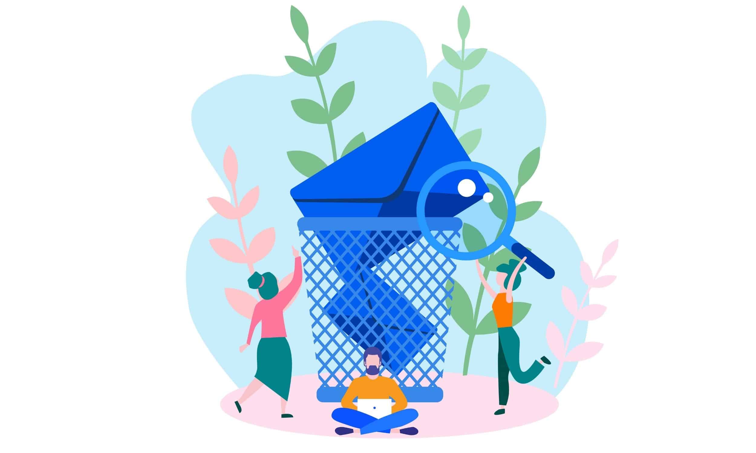 垃圾箱中的评论图以显示已删除的评论,这可以解释为什么 google 评论未显示在列表中