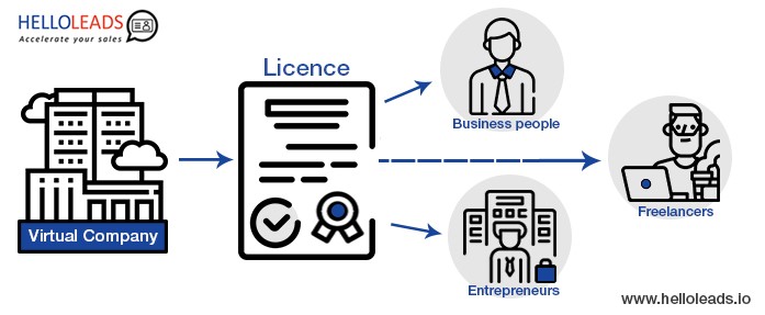 仮想企業ライセンス