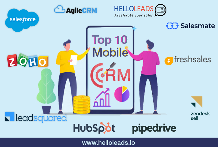 中小企業の販売を加速するためのトップ10モバイルCRM