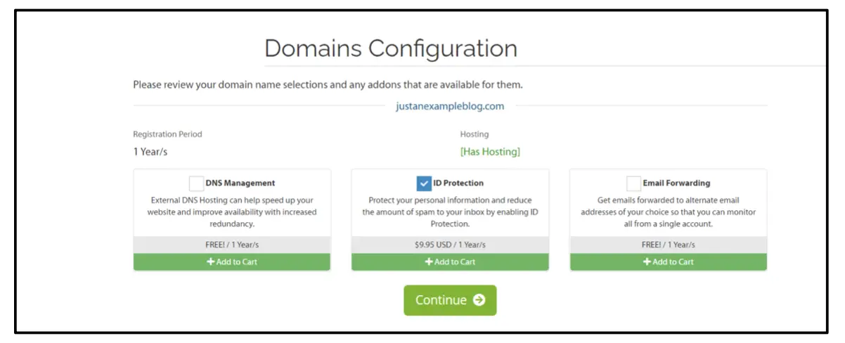 revisión de alojamiento a2