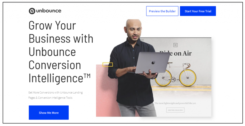 bestes Landingpage-Design