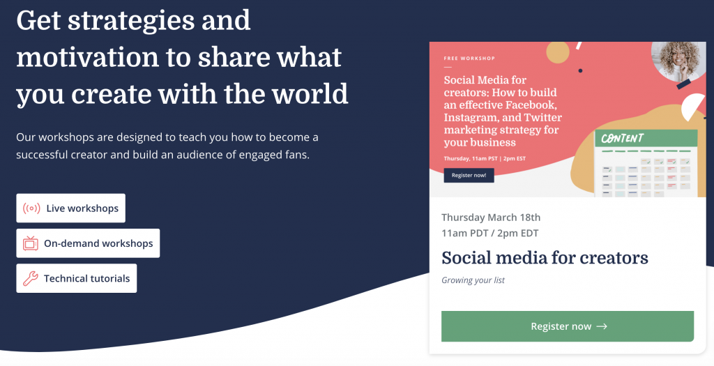 Convertkit-Unterstützung