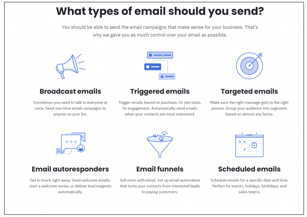 campagne email di campagna attiva