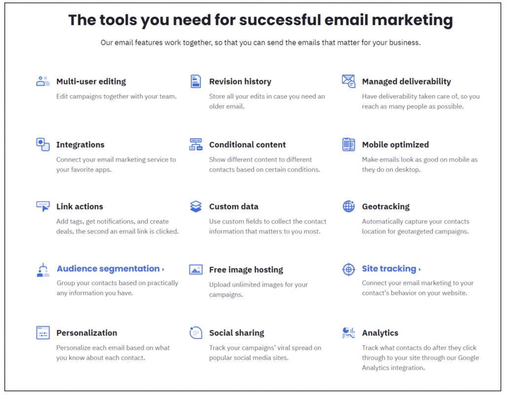 strumenti di campagna attiva