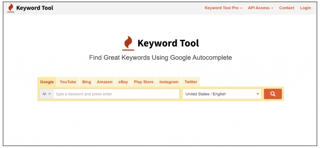 herramientas de palabras clave