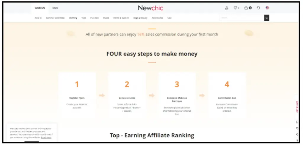 affiliate program fashion blog