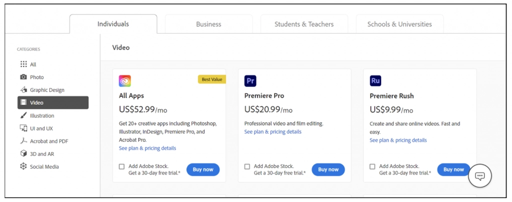 cuanto cuesta adobe estreno