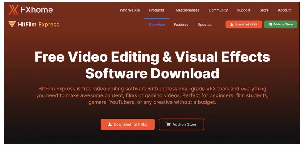 software de edición de vídeo