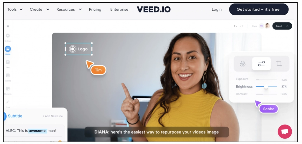 software de edición de vídeo