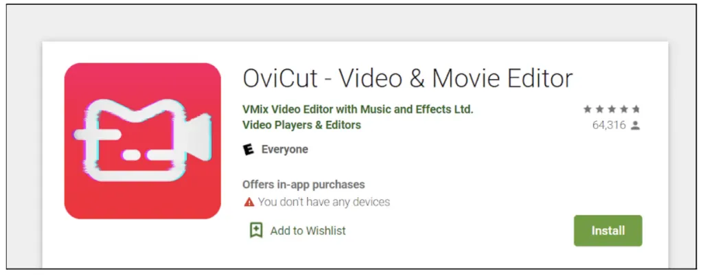 tiktok 的视频编辑应用程序