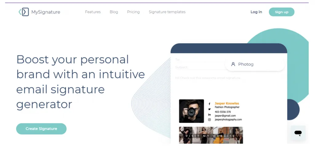 gerador de assinatura de e-mail
