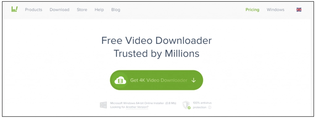 YouTube用の4Kビデオダウンローダー