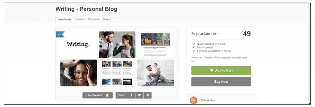Bestes WordPress-Theme für Blogs