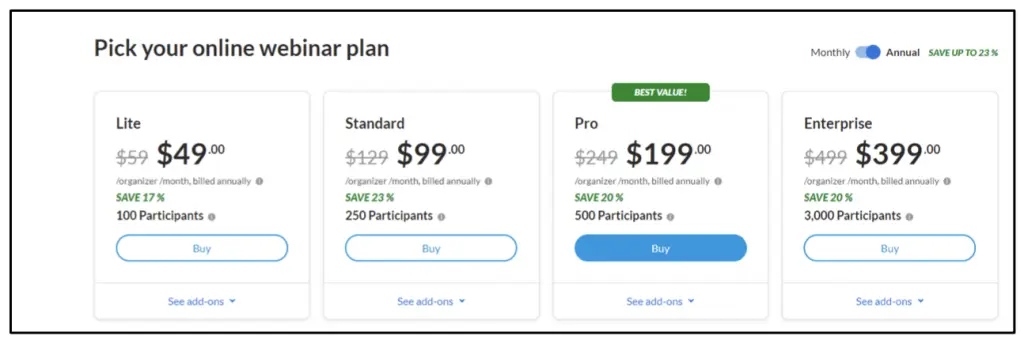 beste Webinar-Software