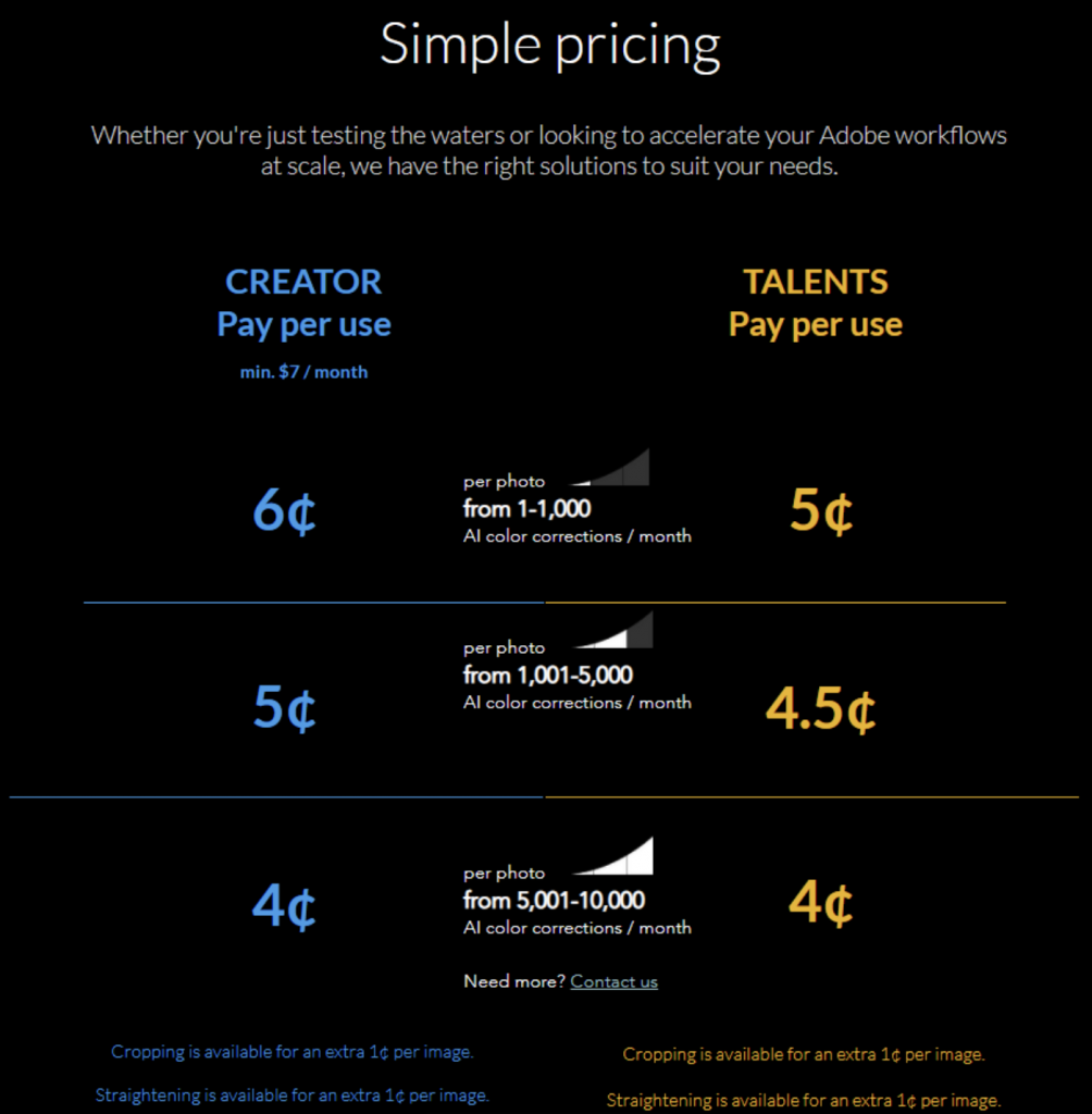 Kosten für einen Bildbearbeitungsprogramm