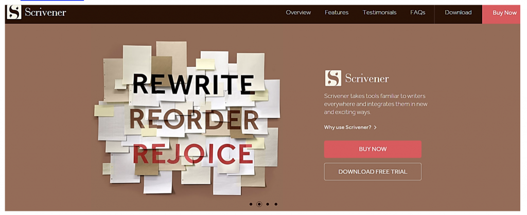 scrivener drehbuch schreiben software