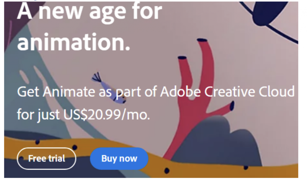 Стоимость программы для захвата движения Adobe Animate