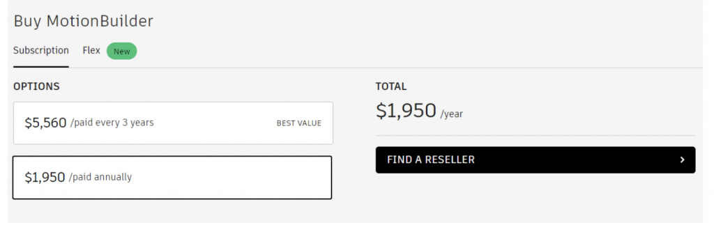 стоимость программного обеспечения для создания движений
