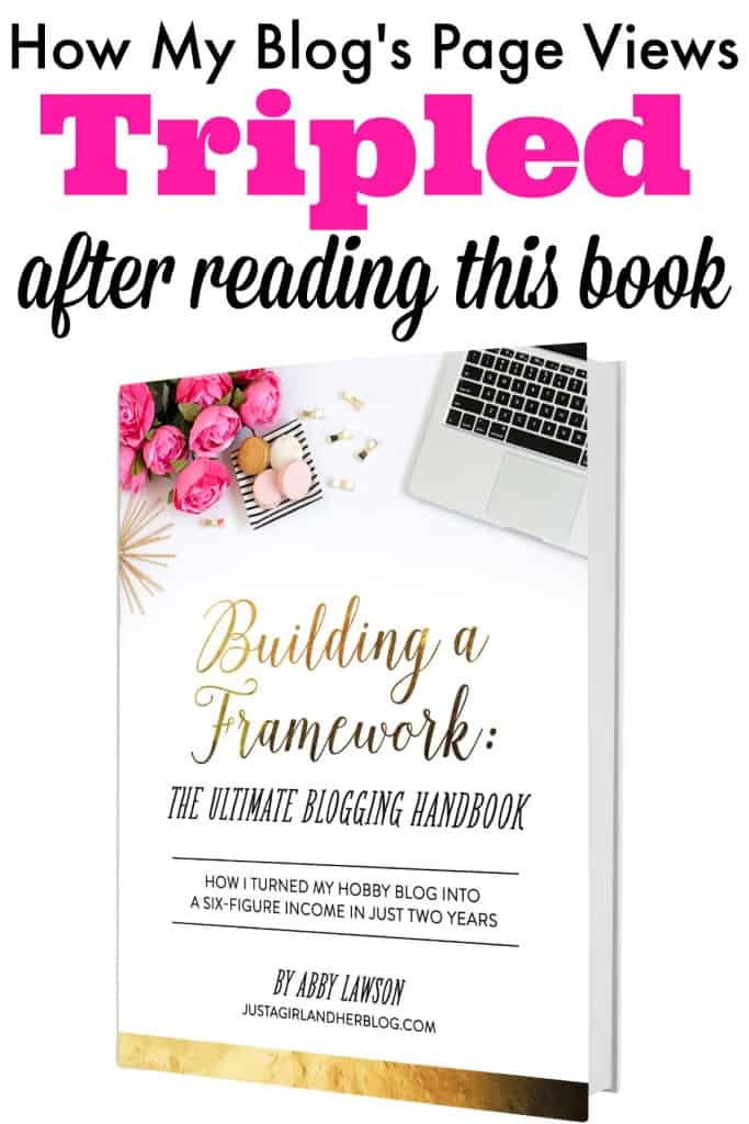 บล็อกขนาดเล็กของฉันมีขนาดใหญ่ขึ้นสามเท่าหลังจากที่ฉันอ่าน Build A Framework ฉันยังใช้กลยุทธ์ที่ชาญฉลาด เช่น วิธีสร้างรายได้และหารายได้