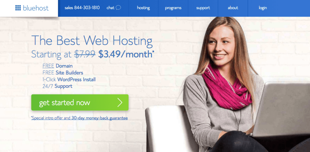 Mulai blog di Bluehost